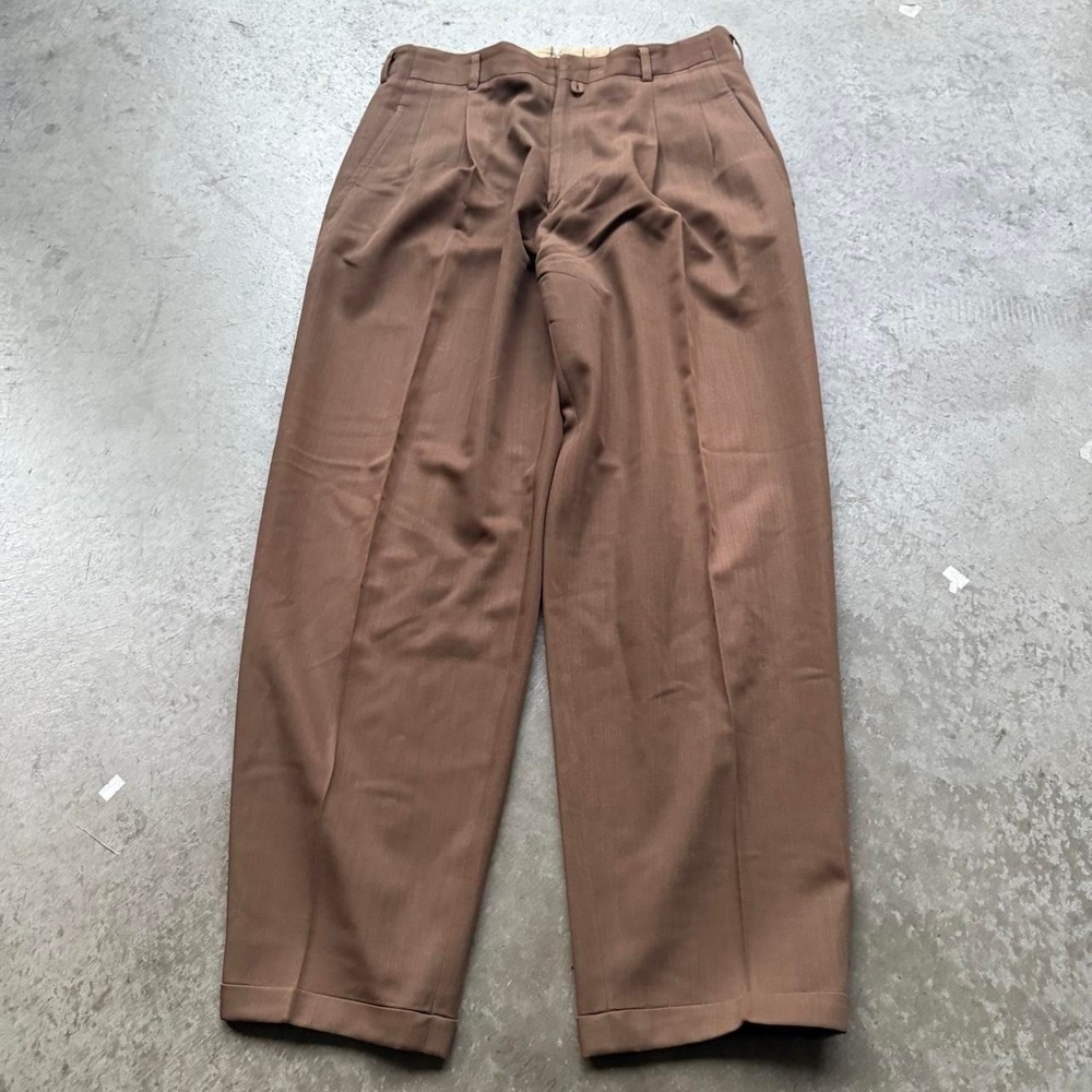 Matsuda Nicole Men's Pants Pleated L Adjustable Made In Japan Vintage Archive